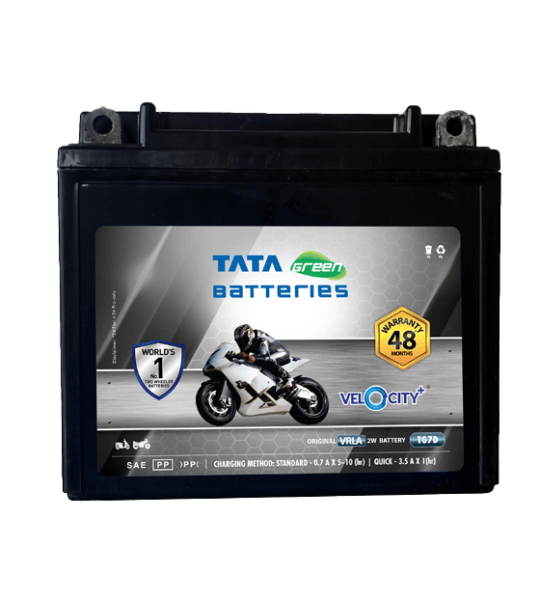 2Wheeler TG7 D Velocity Plus - Batteries -VRLA