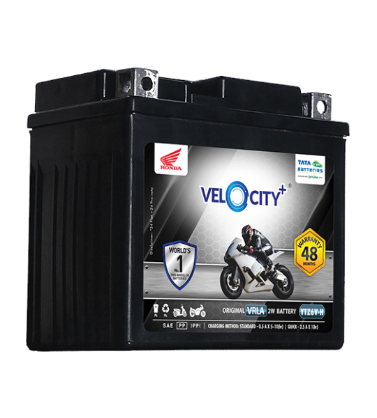 2Wheeler YTZ6V-H Velocity Plus - Batteries -VRLA