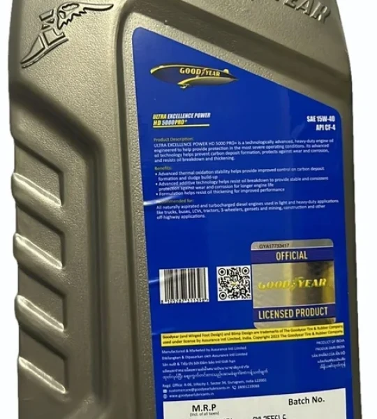 ULTRA EXCELLENCE POWER HD5000 15W40 API CF4