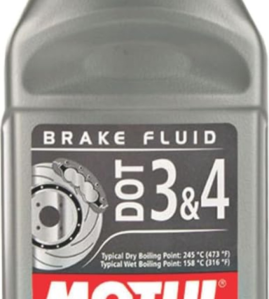 DOT 3 & 4 BRAKE FLUID