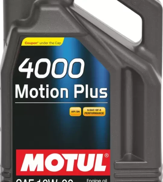 4000 MOTION + 10W30 (SN GF-5)