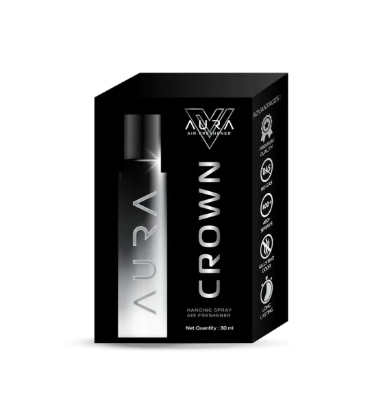 Vista Aura Hanging Air Freshener - Crown