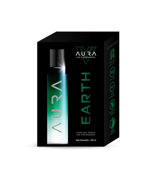 Vista Aura Hanging Air Freshener - Earth