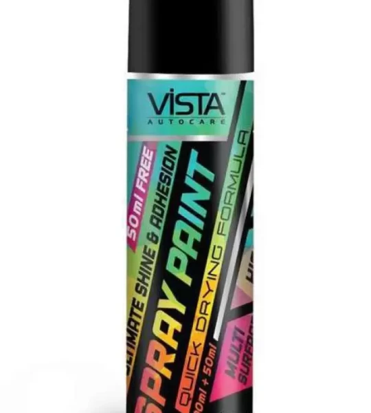 SPRAY PAINT  - BLACK GLOSSY